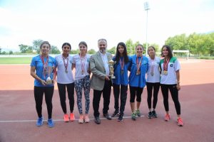 Genç sporcular Bursa'nın gururu