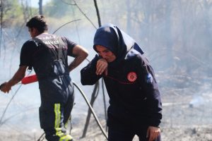 'Erkek mesleği' diyenlere inat itfaiyeci oldular