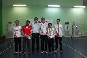 Badmintoncularımız şampiyon
