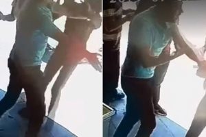 Kız arkadaşıyla tartışan şahsa ''Osmanlı'' tokadı