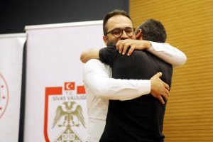 Gazi Akkoç, 15 Temmuz'da kendisini kurtaran kahramanla buluştu