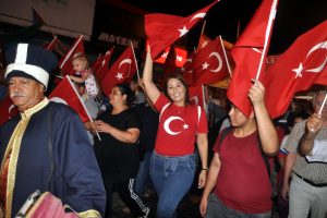 Osmaniye'de 15 Temmuz Demokrasi ve Milli Birlik yürüyüşü