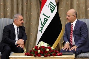 Irak Cumhurbaşkanı Salih, Filistin Başbakanı ile görüştü