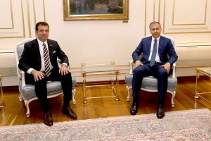 Vali Yerlikaya'dan İmamoğlu'na ziyaret
