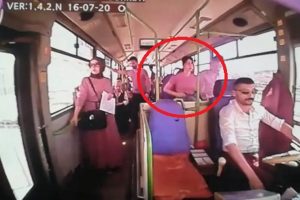 Genç kız halk otobüsünde ölüme böyle gitti