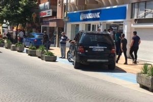 Trafik kurallarına uymayan sürücüye tepki