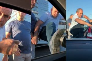 Seydioğlu Baklava firmasının tabelaları indirildi