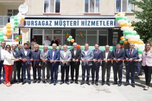 Bursa'da Keles, Orhaneli, Büyükorhan ve Harmancık'a doğalgaz taşıyacak ana hattın temeli atıldı