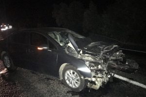 Bursa'da TIR'a arkadan çarpan otomobilin sürücüsü alkollü çıktı
