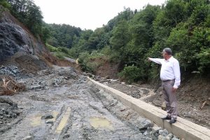 Rize'de facianın eşiğinden dönüldü
