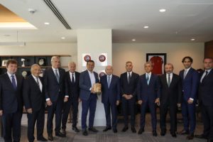 Ali Yerlikaya ve Ekrem İmamoğlu'ndan Nihat Özdemir'e ziyaret