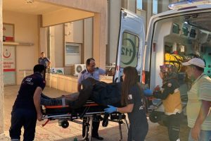 HES inşaatında iskele çöktü: 4 yaralı