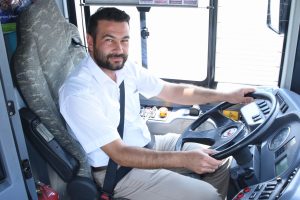 Otobüs şoförü, kalp krizi geçiren yolcuyu hastaneye yetiştirdi