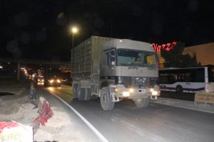 Suriye sınırına sevkiyat