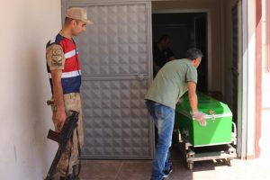 Boş arazide öldürülmüş olarak bulundu
