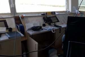 Deprem Çardak Havalimanında da hasara yol açtı