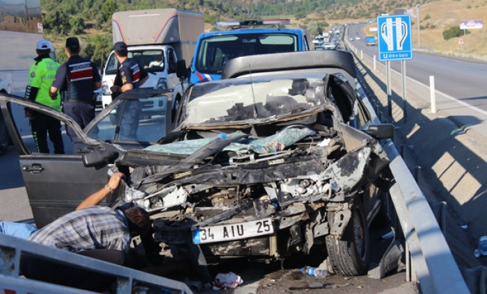 Kastamonu'da kaza! 8 kilometre araç kuyruğu oluştu