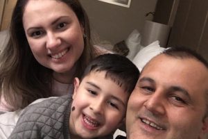 Babasının öldüğü kazada, Ömer de kurtarılamadı