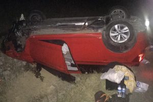 Malkara'da otomobil takla attı: 2 yaralı