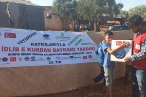 Bursa'dan İdlib'e ''Gönül köprüsü''