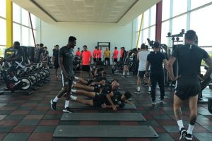 Kayserispor yeni tesiste ilk kez çalıştı