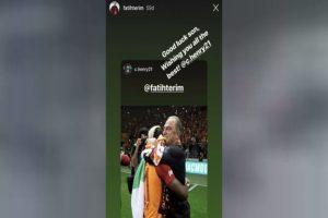 Terim'den Onyekuru'ya: 'İyi şanslar evlat'