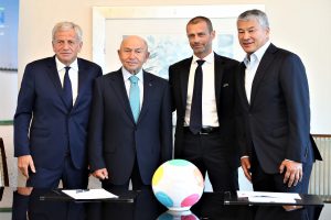 TFF ile UEFA Çocuk Vakfı, Suriyeli çocuklara yardım için iş birliği protokolü imzaladı