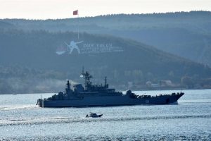 Çanakkale Boğazı'ndan böyle geçti