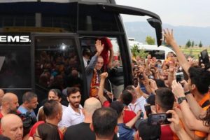 Galatasaray Falcao tezahüratıyla Denizli'de