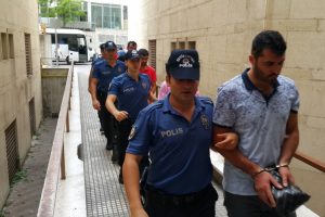 Bursa'da yakalanan PKK sempatizanları adliyede