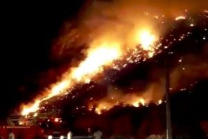 Xanthos Antik Kentini tehdit eden yangın söndürüldü