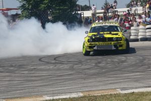 Uşak Süpermoto Pistinde Drift Festivali nefesleri kesti