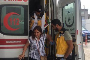 Bursa'da gurbetçi aile ölümden döndü