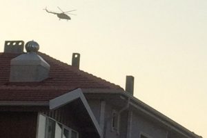 Bursa'da alçak uçuş yapan helikopterler merak uyandırdı