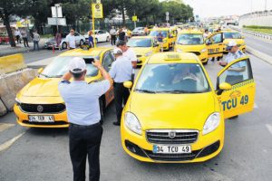 Yolcu seçen taksiciye 320 TL para cezası