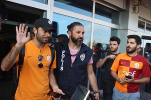 Galatasaray kafilesi, Kayseri'de
