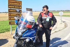 Eyüpsultan'da motosikletli jandarma kaza yaptı: 1 şehit