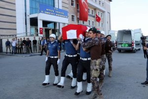 Kazada hayatını kaybeden polis memuru toprağa verildi