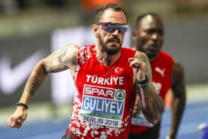 Ramil Guliyev'den Brüksel'de ikincilik