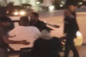 Bursa'da kazadan yara almadan kurtulan motosiklet sürücüsü darp edildi