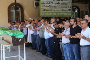 Belçika'da öldürülen Türk, Nizip'te defnedildi
