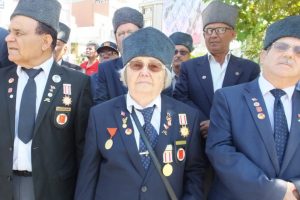 Burhaniye'de kadın gazi, kurtuluş coşkusuna ortak oldu