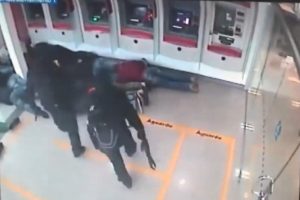 Brezilya'da 'film gibi' banka soygunu
