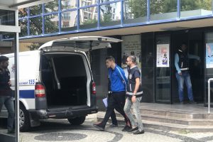 Cinayet zanlısı milli sporcu ve 2 arkadaşı adliyeye sevk edildi