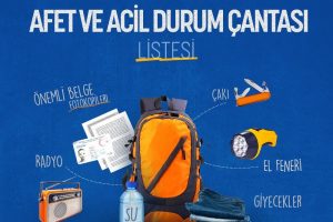 AFAD: ''Afet ve acil durum çantanız hazır olsun''