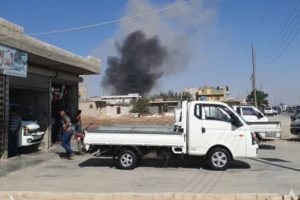 Pamuklu yüklü tır cayır cayır yandı