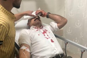 Sendika başkanına muştalı saldırı