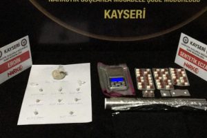Kayseri'de uyuşturucu operasyonu: 13 gözaltı