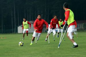 Ampute Milli Futbol Takımı'nın Düzce kampı sona erdi