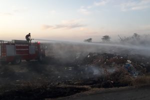 Sigara izmariti yangına neden oldu